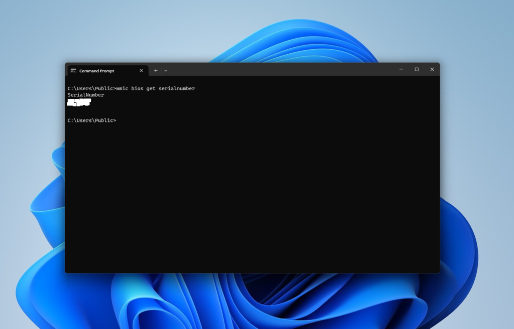 How to Find Computer Serial Number Windows